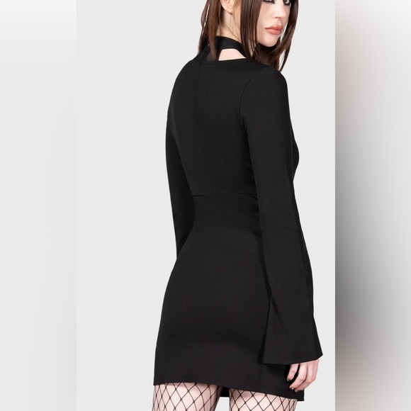 NWT Killstar Dyssodia Bellsleeve Dress - Picture 3 of 4